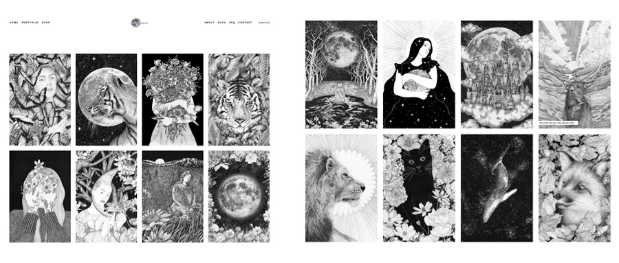 Elizabeth Mazur 插画